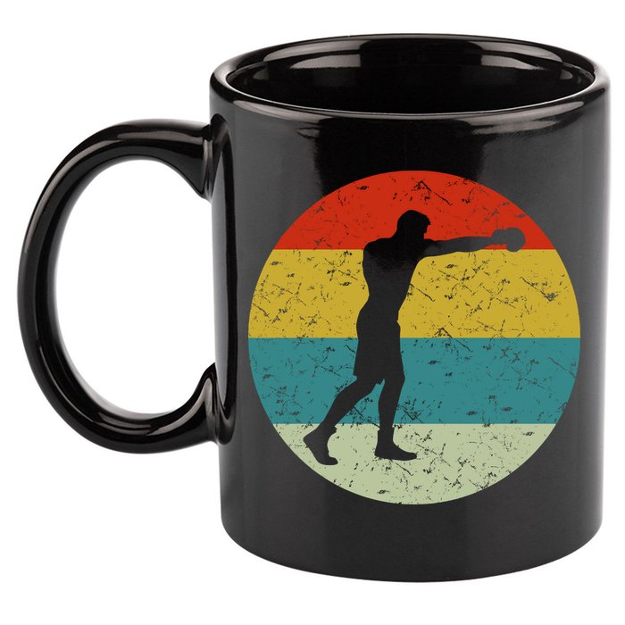 Boxing 11oz C Handle Ceramic Mug