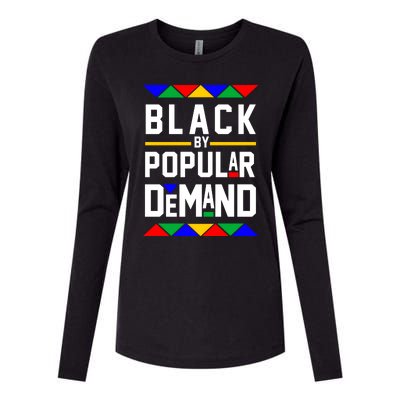 Black By Popular Demand Womens Cotton Relaxed Long Sleeve T-Shirt