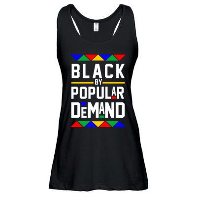 Black By Popular Demand Ladies Essential Flowy Tank