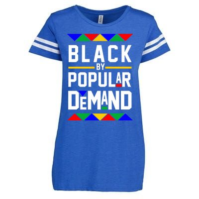 Black By Popular Demand Enza Ladies Jersey Football T-Shirt