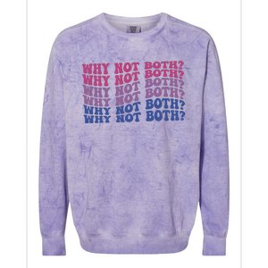 Bisexual Bi Pride Bisexual Pride Lgbtq Gift Colorblast Crewneck Sweatshirt