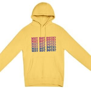 Bisexual Bi Pride Bisexual Pride Lgbtq Gift Premium Pullover Hoodie