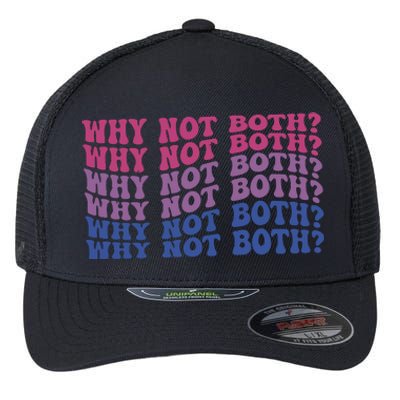 Bisexual Bi Pride Bisexual Pride Lgbtq Gift Flexfit Unipanel Trucker Cap