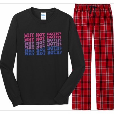 Bisexual Bi Pride Bisexual Pride Lgbtq Gift Long Sleeve Pajama Set