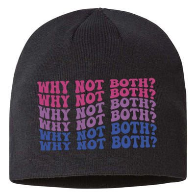 Bisexual Bi Pride Bisexual Pride Lgbtq Gift Sustainable Beanie