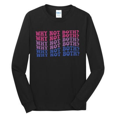 Bisexual Bi Pride Bisexual Pride Lgbtq Gift Tall Long Sleeve T-Shirt