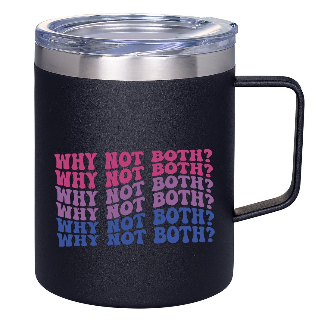 Bisexual Bi Pride Bisexual Pride Lgbtq Gift 12oz Stainless Steel Coffee Mug