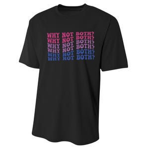 Bisexual Bi Pride Bisexual Pride Lgbtq Gift Performance Sprint T-Shirt