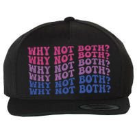 Bisexual Bi Pride Bisexual Pride Lgbtq Gift Wool Snapback Cap