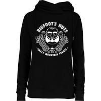 Bigfoot Boiled Peanuts Funny Sasquatch Womens Funnel Neck Pullover Hood