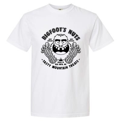 Bigfoot Boiled Peanuts Funny Sasquatch Garment-Dyed Heavyweight T-Shirt