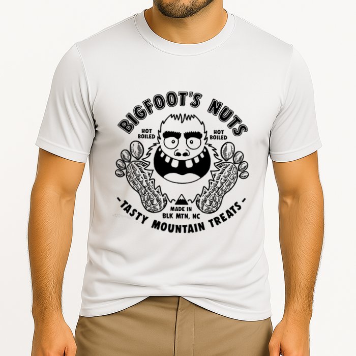 Bigfoot Boiled Peanuts Funny Sasquatch Performance Shirt