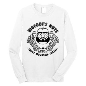 Bigfoot Boiled Peanuts Funny Sasquatch Long Sleeve Shirt