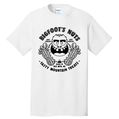 Bigfoot Boiled Peanuts Funny Sasquatch Tall T-Shirt