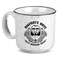 Bigfoot Boiled Peanuts Funny Sasquatch 15oz Campfire Ceramic Mug