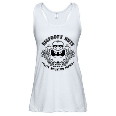 Bigfoot Boiled Peanuts Funny Sasquatch Ladies Essential Flowy Tank
