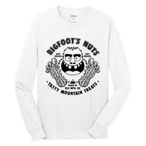 Bigfoot Boiled Peanuts Funny Sasquatch Tall Long Sleeve T-Shirt