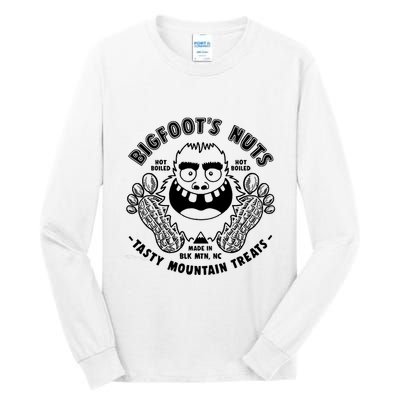 Bigfoot Boiled Peanuts Funny Sasquatch Tall Long Sleeve T-Shirt