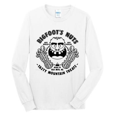 Bigfoot Boiled Peanuts Funny Sasquatch Tall Long Sleeve T-Shirt