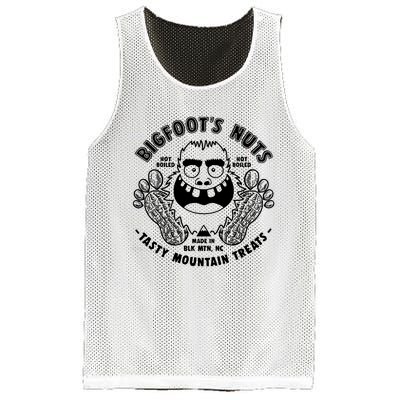 Bigfoot Boiled Peanuts Funny Sasquatch Mesh Reversible Basketball Jersey Tank