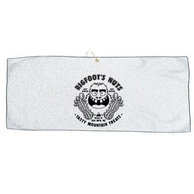 Bigfoot Boiled Peanuts Funny Sasquatch Large Microfiber Waffle Golf Towel