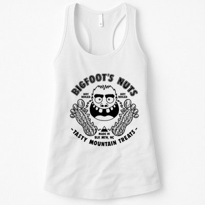 Bigfoot Boiled Peanuts Funny Sasquatch Womens Tank Top