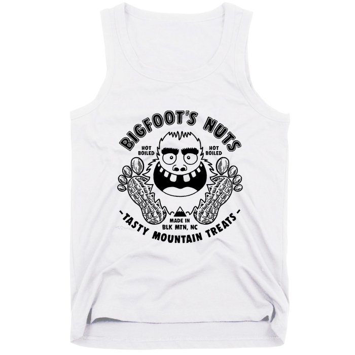 Bigfoot Boiled Peanuts Funny Sasquatch Tank Top