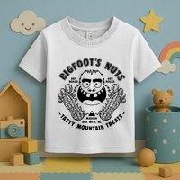 Bigfoot Boiled Peanuts Funny Sasquatch Toddler T-Shirt