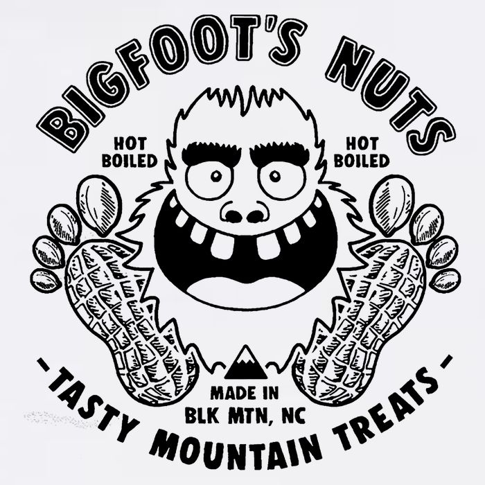Bigfoot Boiled Peanuts Funny Sasquatch Toddler T-Shirt