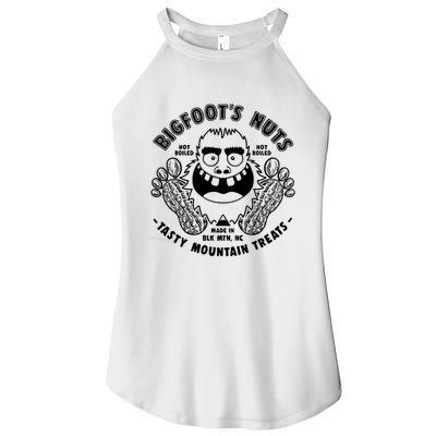 Bigfoot Boiled Peanuts Funny Sasquatch Women's Perfect Tri Rocker Tank
