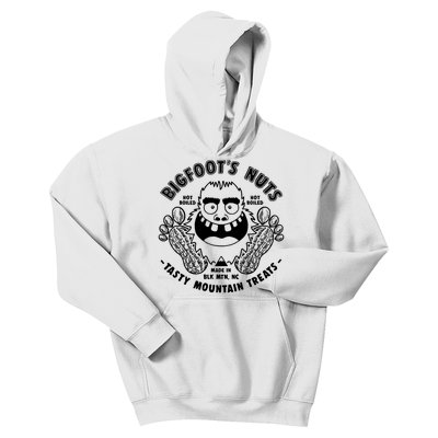 Bigfoot Boiled Peanuts Funny Sasquatch Kids Hoodie