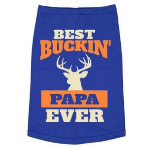 Best Buckin Papa Ever Funny Gift Doggie Tank