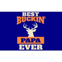 Best Buckin Papa Ever Funny Gift Bumper Sticker