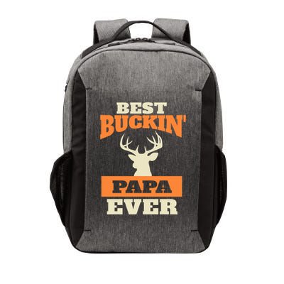Best Buckin Papa Ever Funny Gift Vector Backpack
