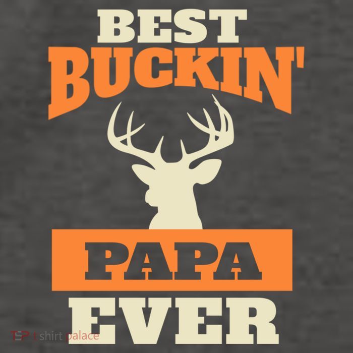 Best Buckin Papa Ever Funny Gift Vector Backpack