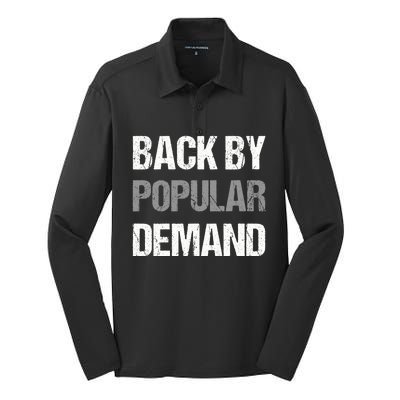 Back By Popular Ded Cute Gift Teacher And Student Back To School Meaningful Gift Silk Touch Performance Long Sleeve Polo