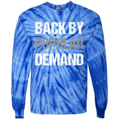 Back By Popular Ded Cute Gift Teacher And Student Back To School Meaningful Gift Tie-Dye Long Sleeve Shirt