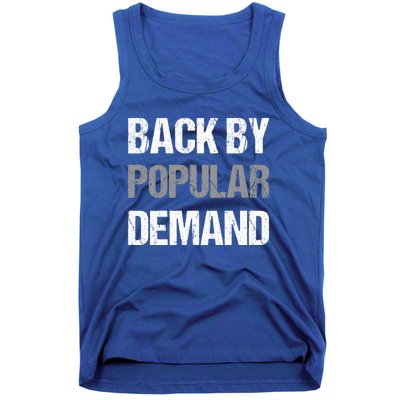 Back By Popular Ded Cute Gift Teacher And Student Back To School Meaningful Gift Tank Top