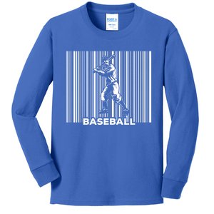 Baseballer Bat Pitcher Homerun Umpire Gift Player Baseball Cool Gift Kids Long Sleeve Shirt