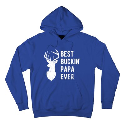 Best Buckin Papa Ever Funny Deer Hunter Gift Hoodie