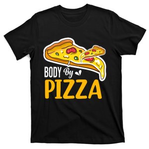 Body By Pizza Graphic Plus Size Shirt For Girl Boy T-Shirt