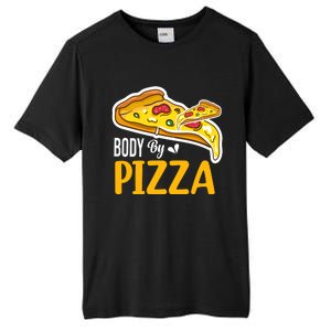 Body By Pizza Graphic Plus Size Shirt For Girl Boy Tall Fusion ChromaSoft Performance T-Shirt