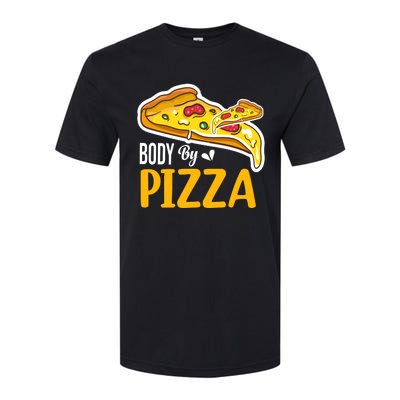 Body By Pizza Graphic Plus Size Shirt For Girl Boy Softstyle® CVC T-Shirt