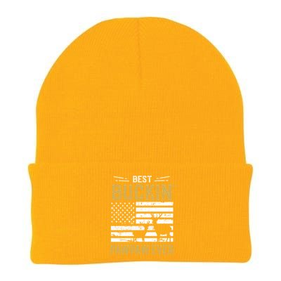 Best Buckin Pawpaw Ever Funny Gift Deer Hunter Cool Hunting Gift Knit Cap Winter Beanie