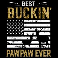 Best Buckin Pawpaw Ever Funny Gift Deer Hunter Cool Hunting Gift Impact Tech Backpack