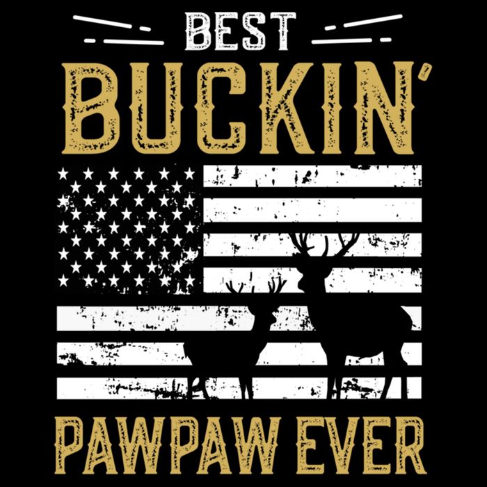 Best Buckin Pawpaw Ever Funny Gift Deer Hunter Cool Hunting Gift Impact Tech Backpack