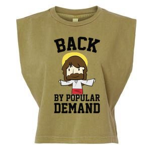 Back By Popular Demand Jesus Joke For Atheist Easter Garment-Dyed Women's Muscle Tee