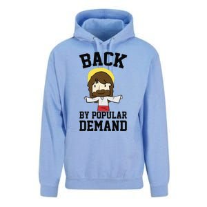 Back By Popular Demand Jesus Joke For Atheist Easter Unisex Surf Hoodie