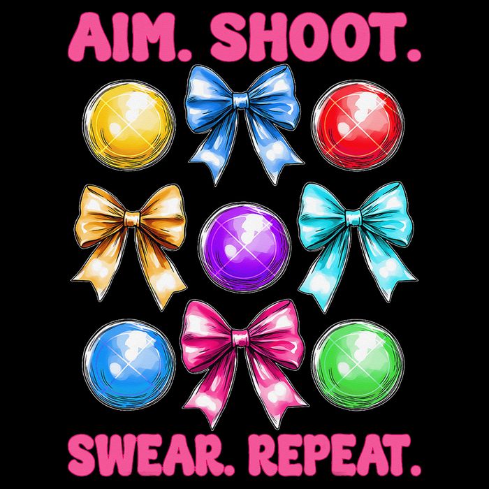 Bocce Ball Player Girl Mom Mothers Day Aim Shoot Swear Womens Tank Top
