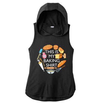 Bread Baking Pastry Funny Chef Cooking Gift Ladies PosiCharge Tri-Blend Wicking Draft Hoodie Tank